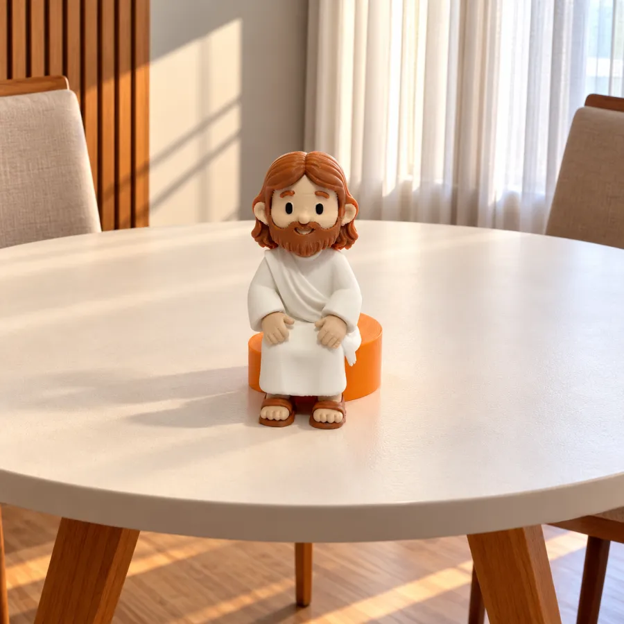 Jesus Sentado 7,5 cm