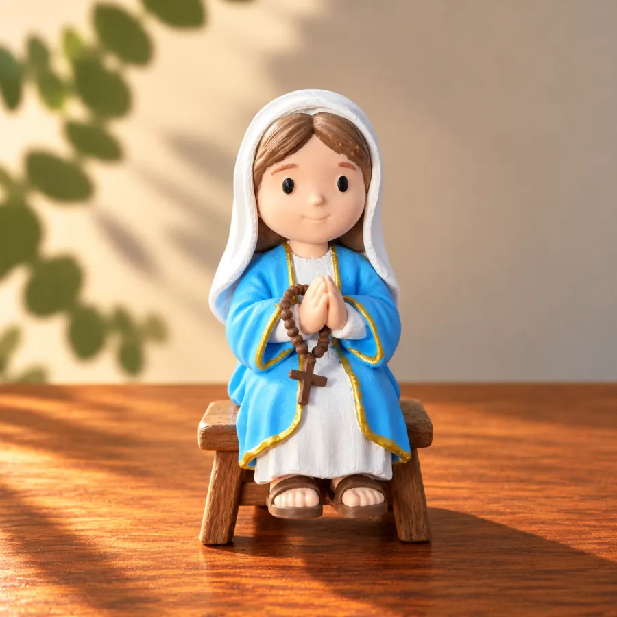 Miniatura de Maria Sentada