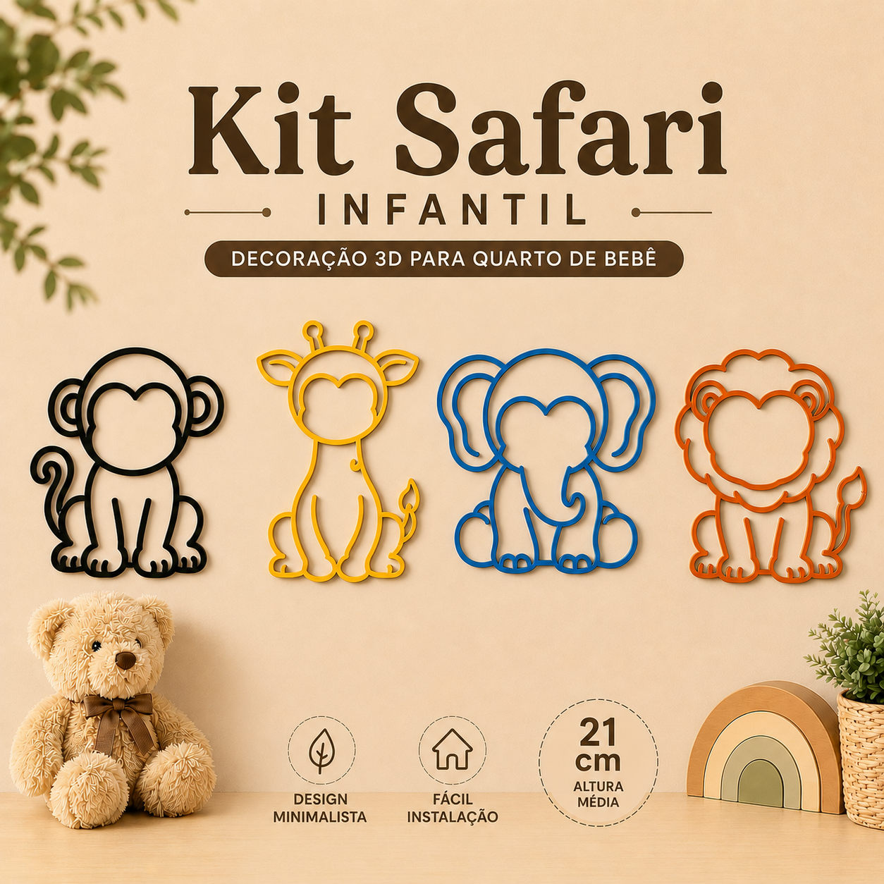 Kit Safari Infantil